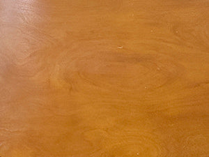 C-Shaped End Table, Round Solid Wood Side Table for Living Room