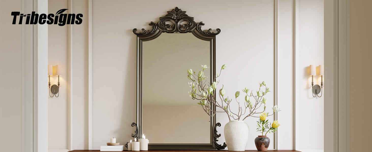 63-Inch Console Table, Farmhouse Wooden Sofa Table Entryway Table