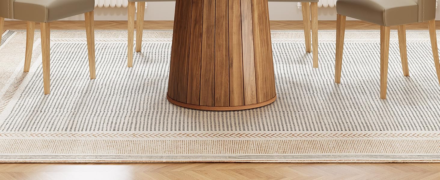 55" Dining Table, Wood Oval Kitchen Dinner Table