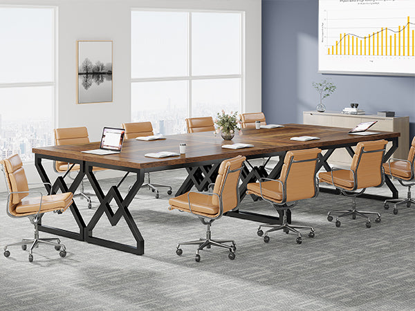 63" Executive Desk, Large Computer Desk for Home Office